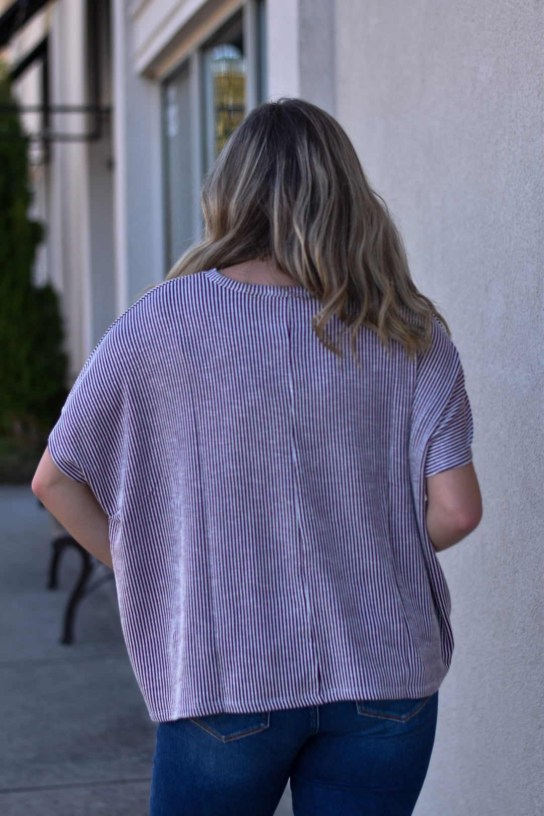 Easy Days Corded Rib Top