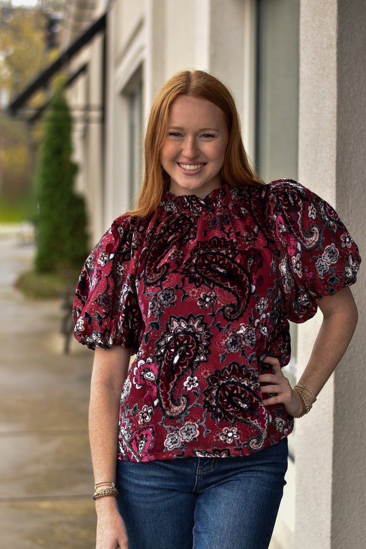 THML Velvet Dream Top