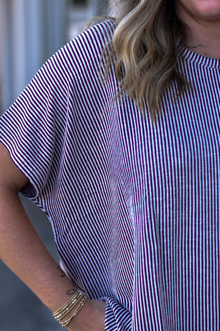 Easy Days Corded Rib Top