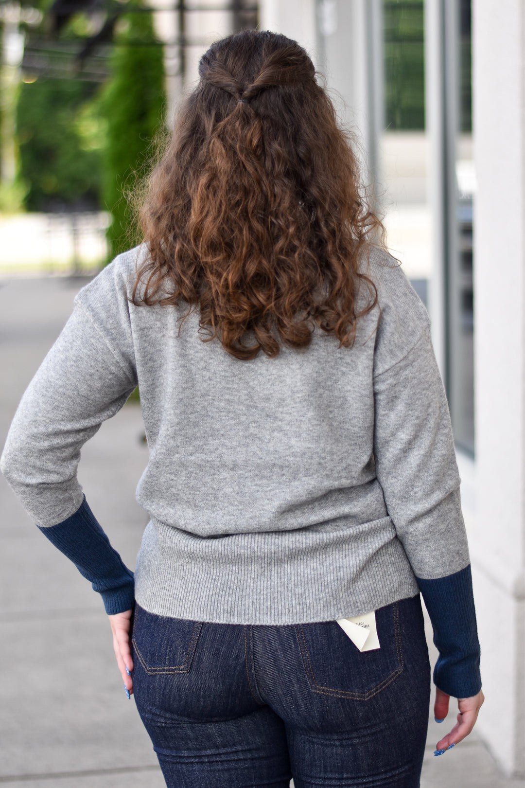 Charlie B Colorblock Sweater