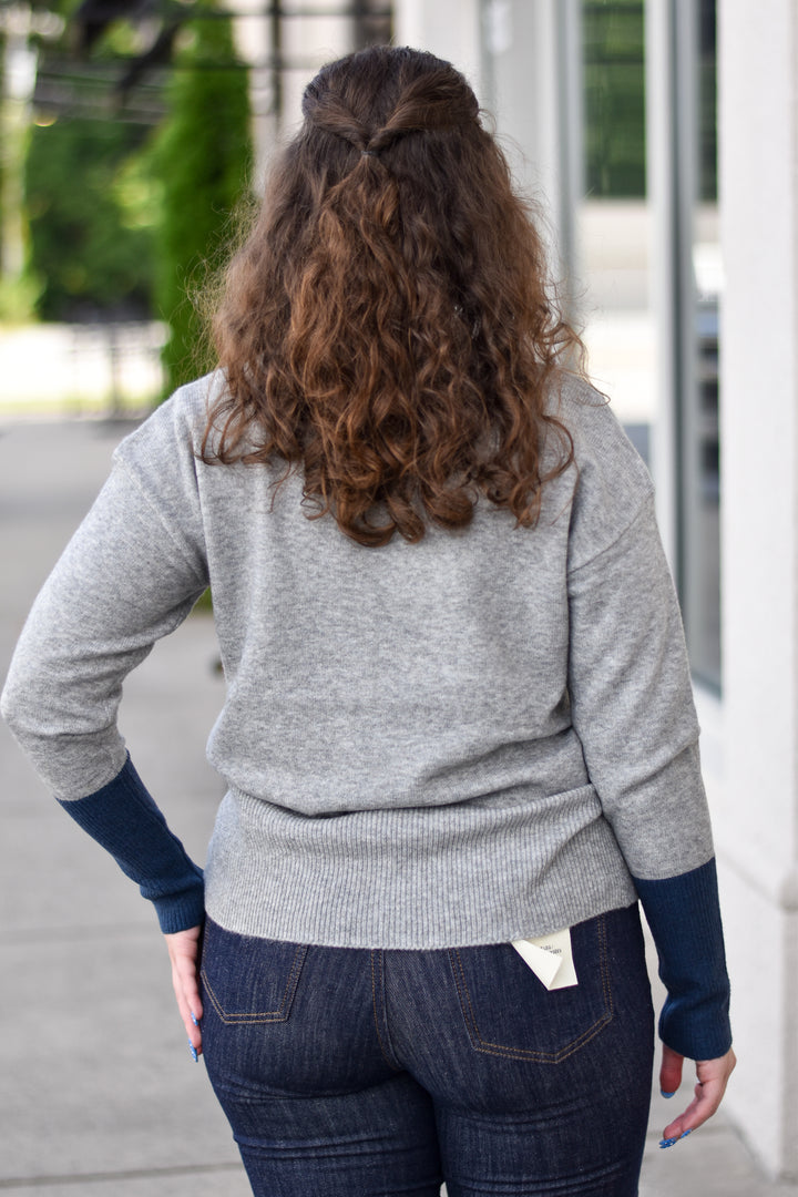 Charlie B Colorblock Sweater