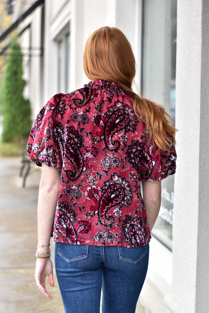 THML Velvet Dream Top