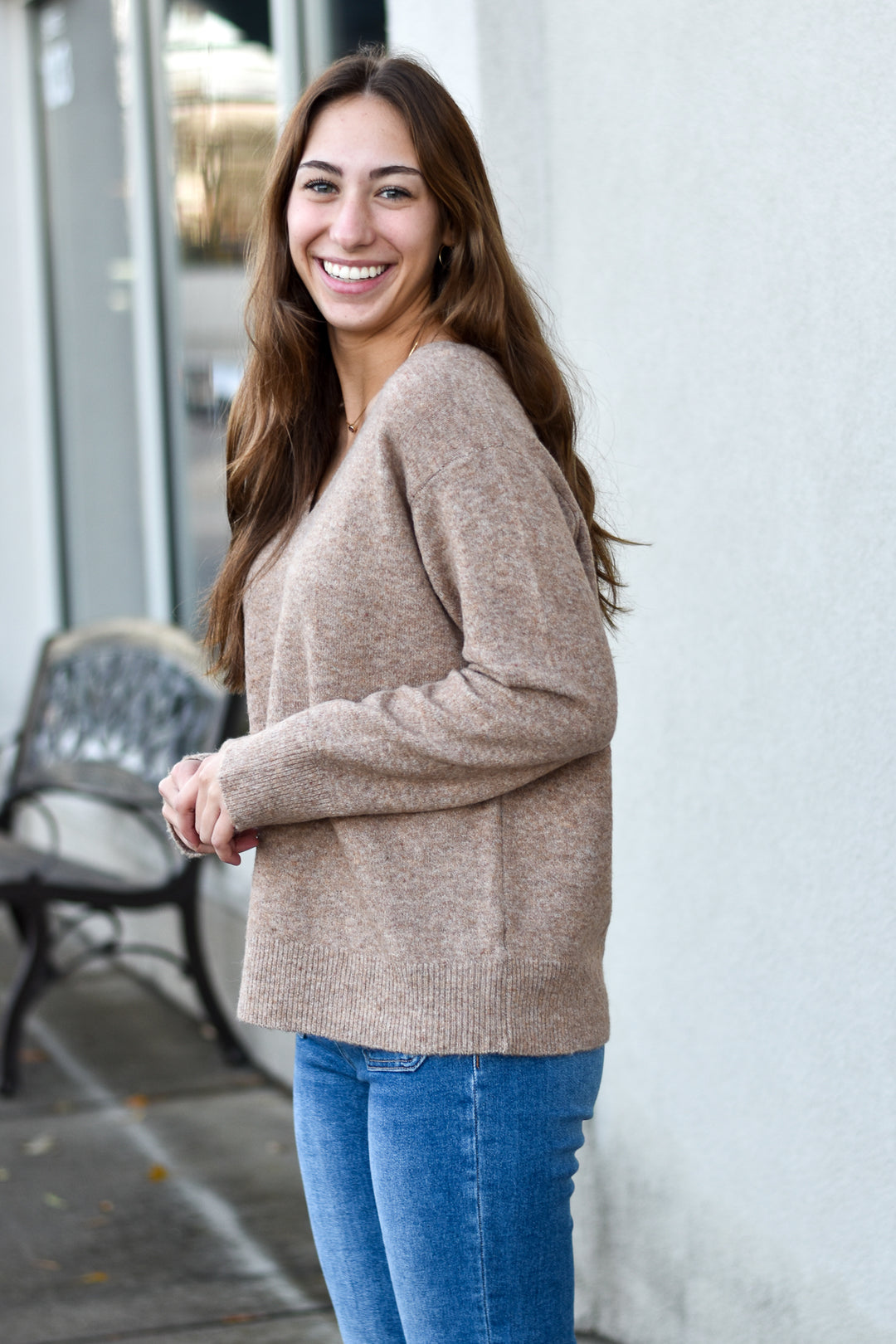 Wool Blend Relax Sweater