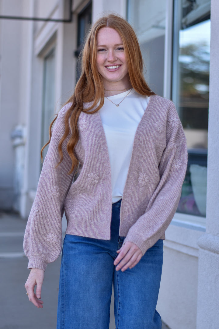 Blushing Daisy Cardigan