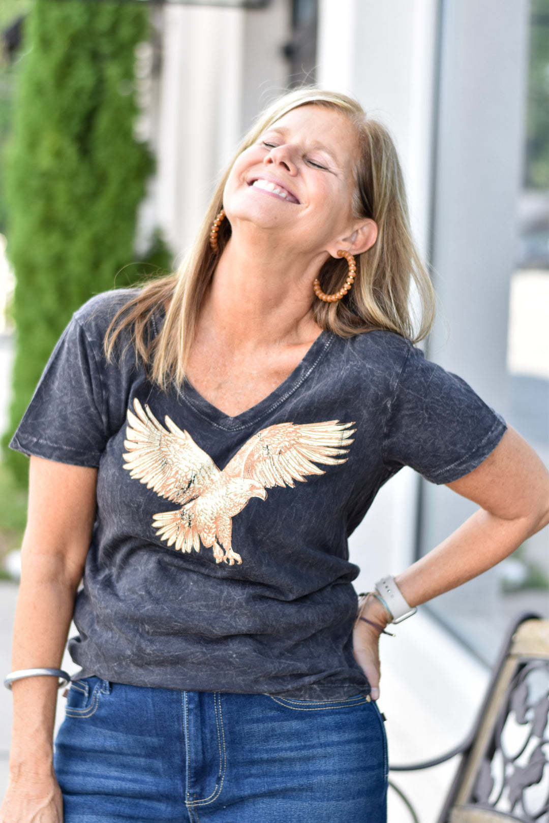 Wild at Heart Eagle Graphic Tee
