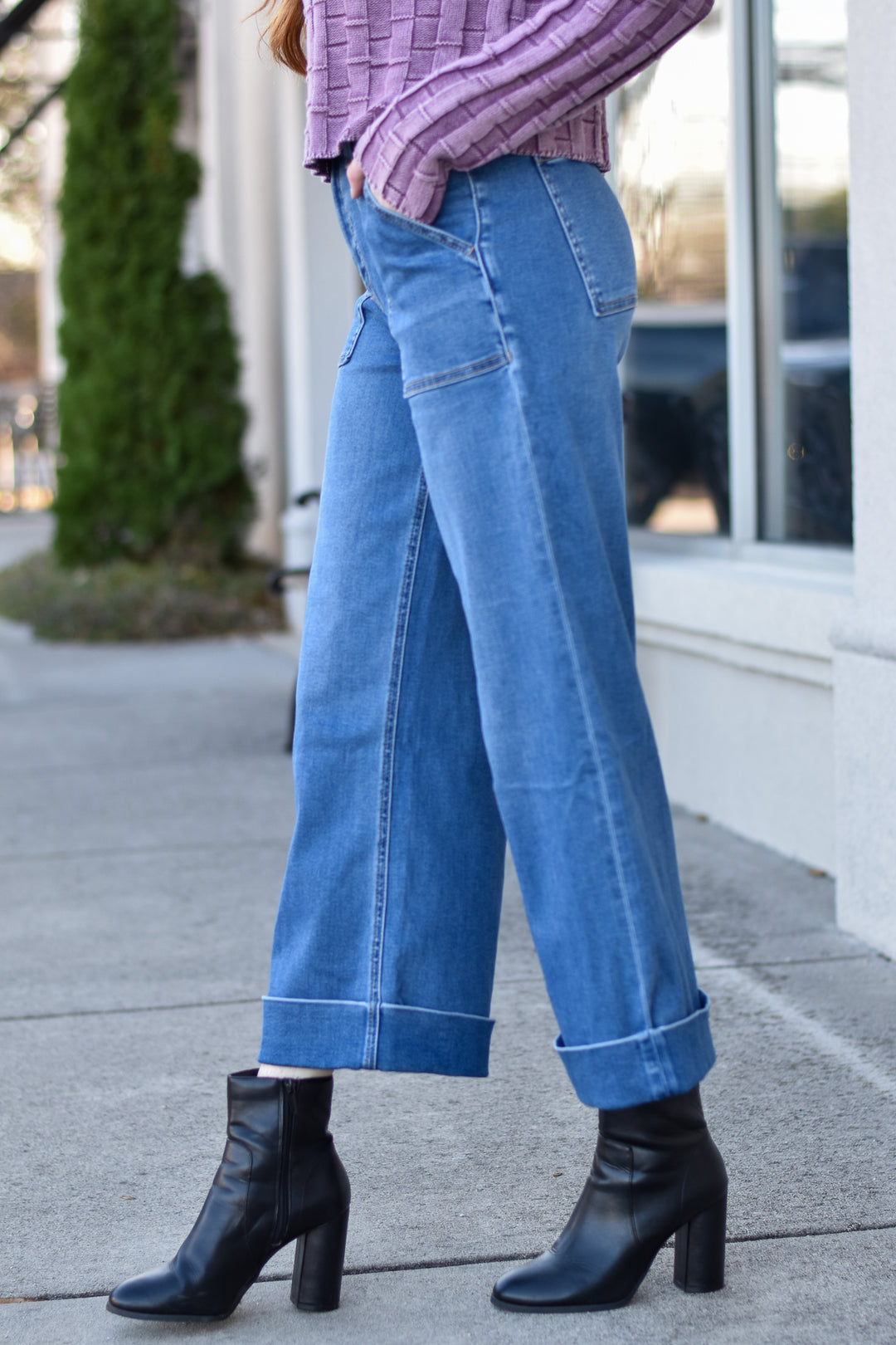 Vervet High Rise Soft Baggy Jeans