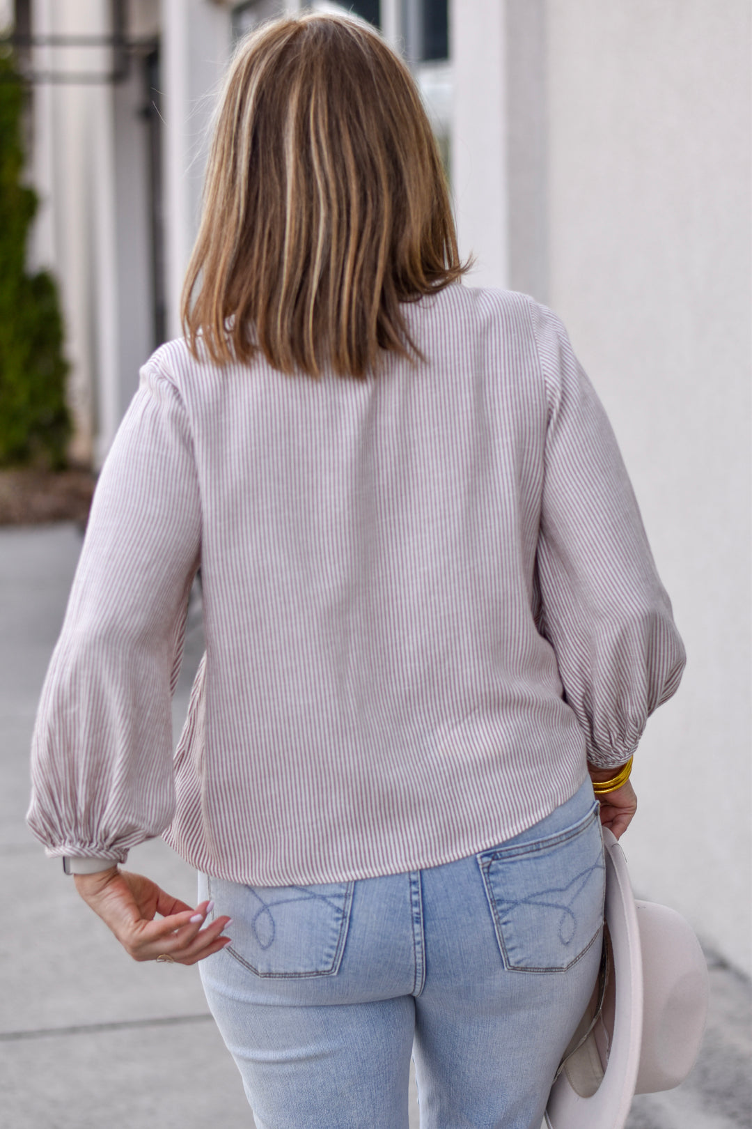 Mocha Muse Embroidered Blouse
