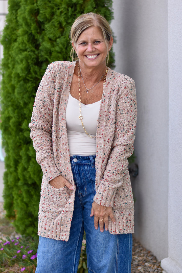Cozy Confetti Cardigan