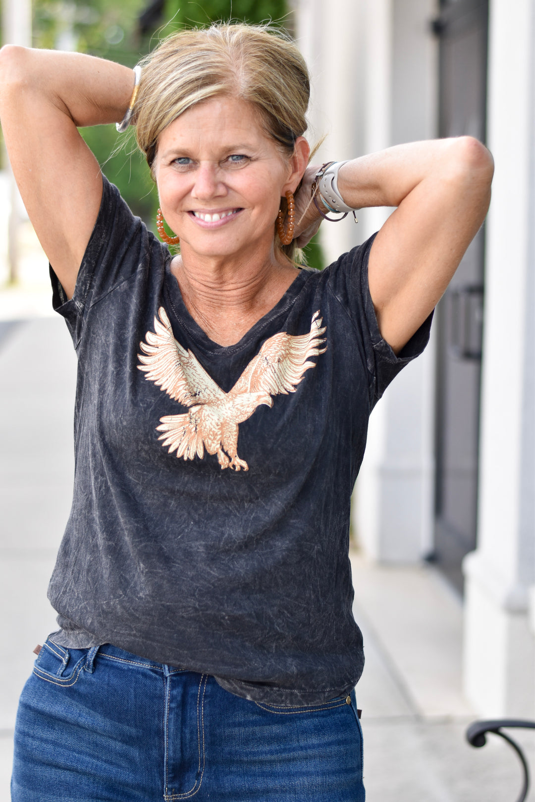 Wild at Heart Eagle Graphic Tee