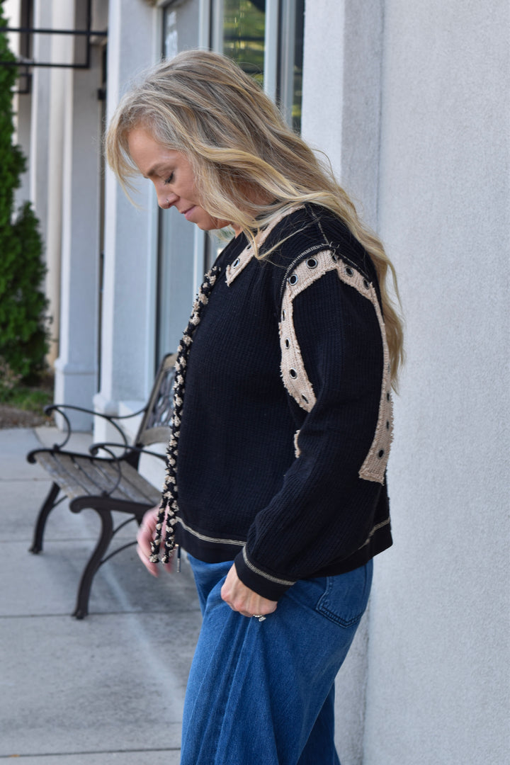 Pol Earthbound Boho Knit