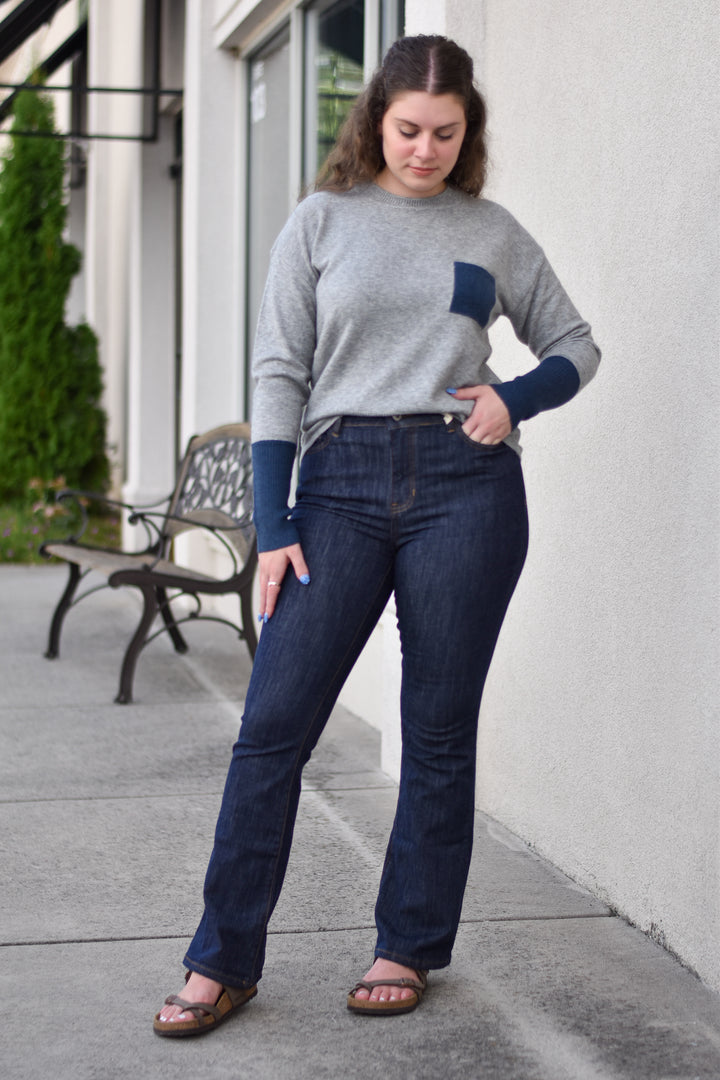 Charlie B Colorblock Sweater