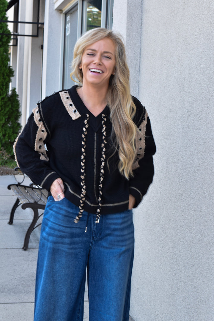 Pol Earthbound Boho Knit