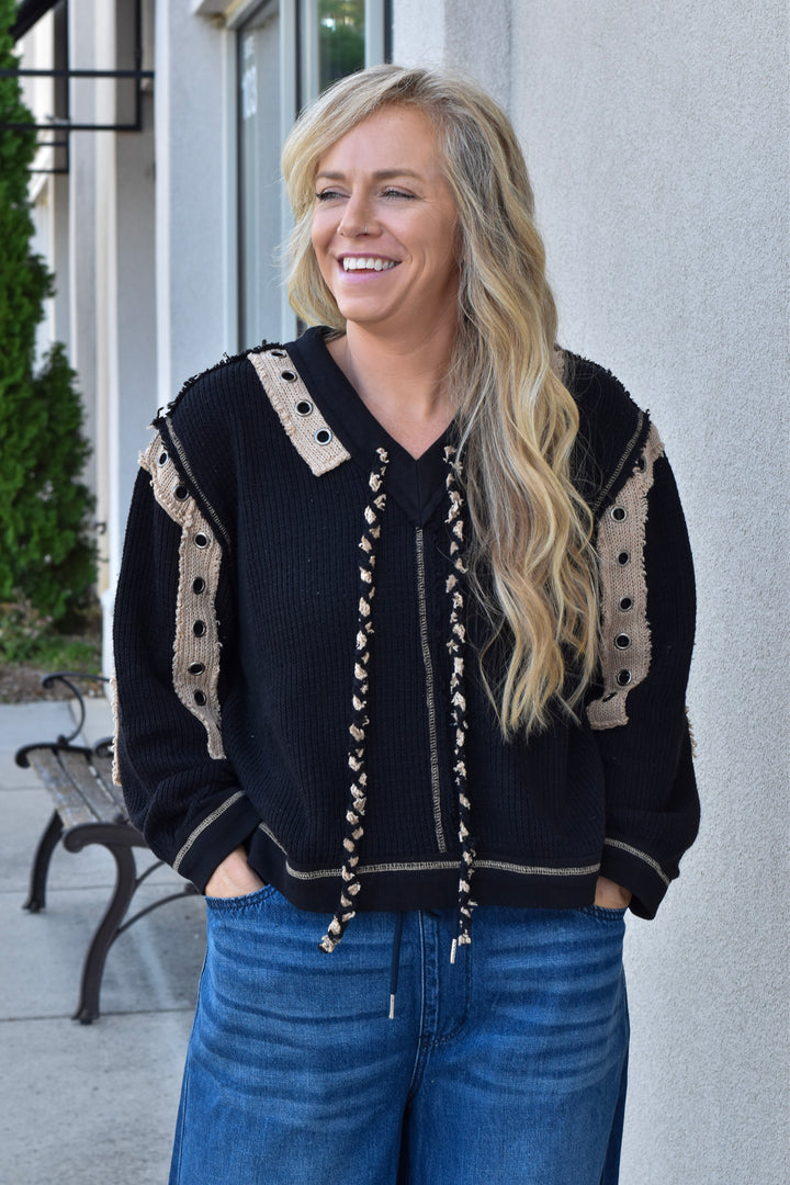 Pol Earthbound Boho Knit