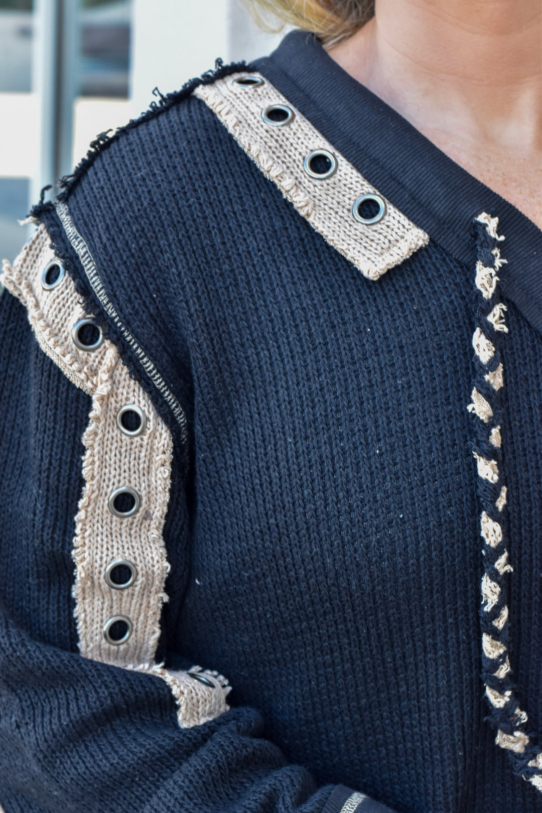 Pol Earthbound Boho Knit