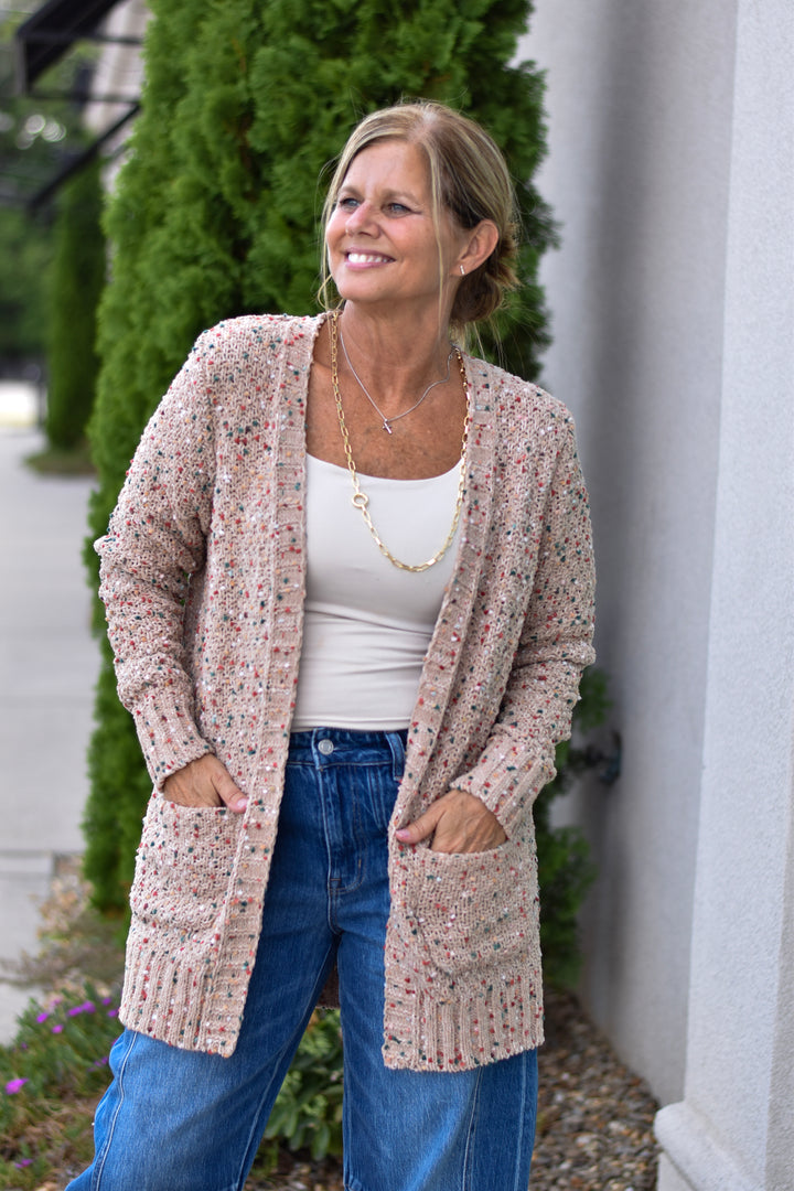 Cozy Confetti Cardigan