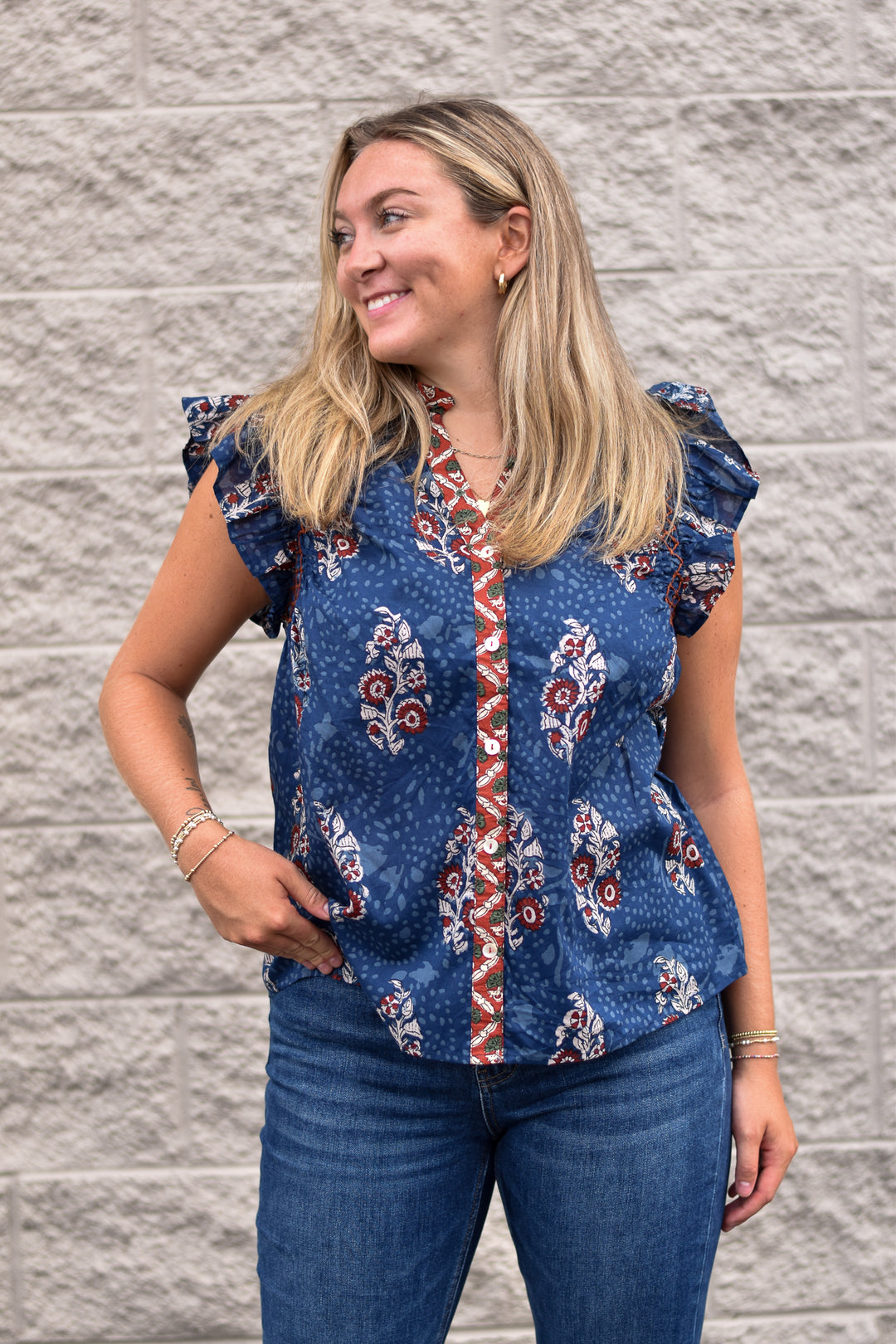 THML Twighlight Bloom Top