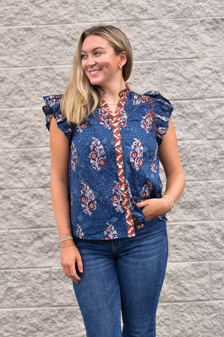 THML Twighlight Bloom Top