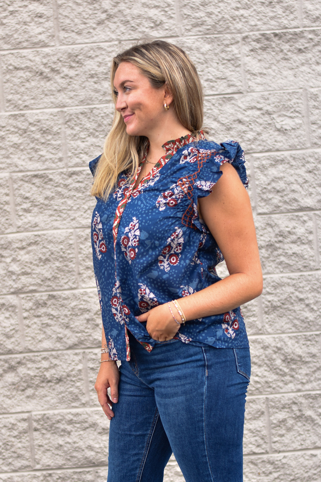 THML Twighlight Bloom Top