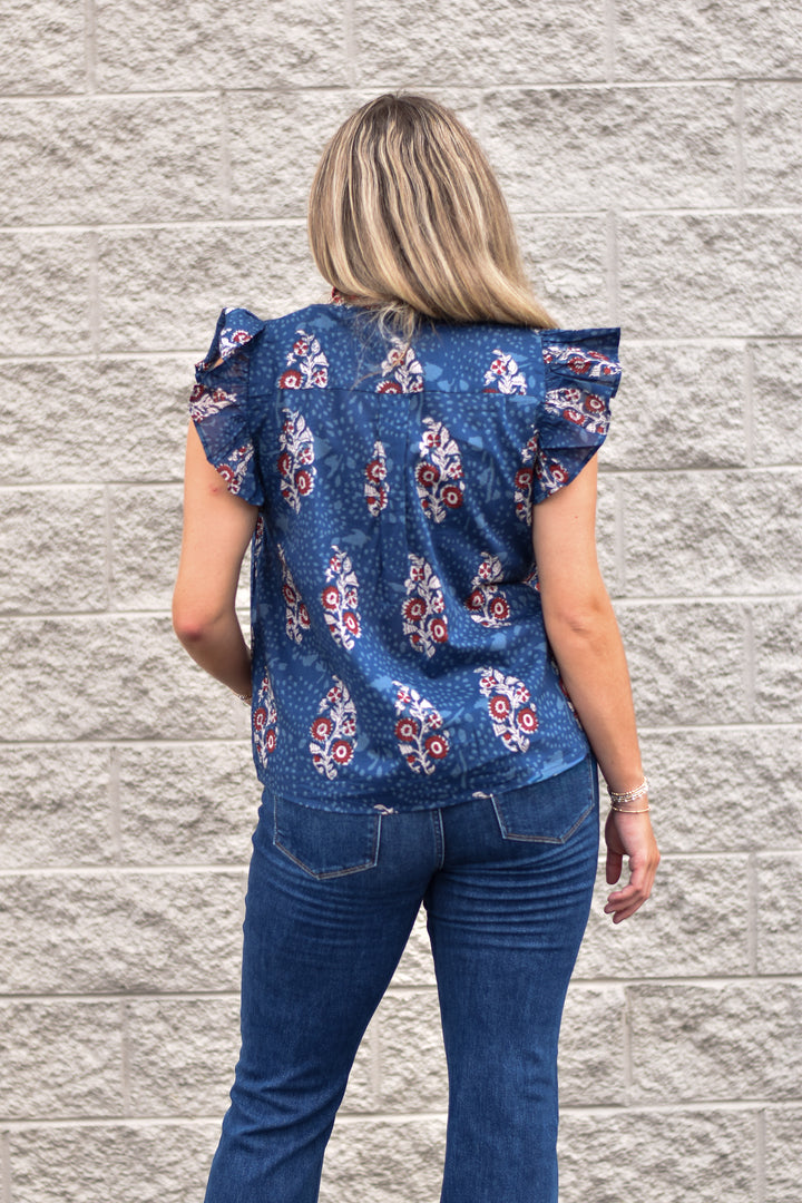 THML Twighlight Bloom Top