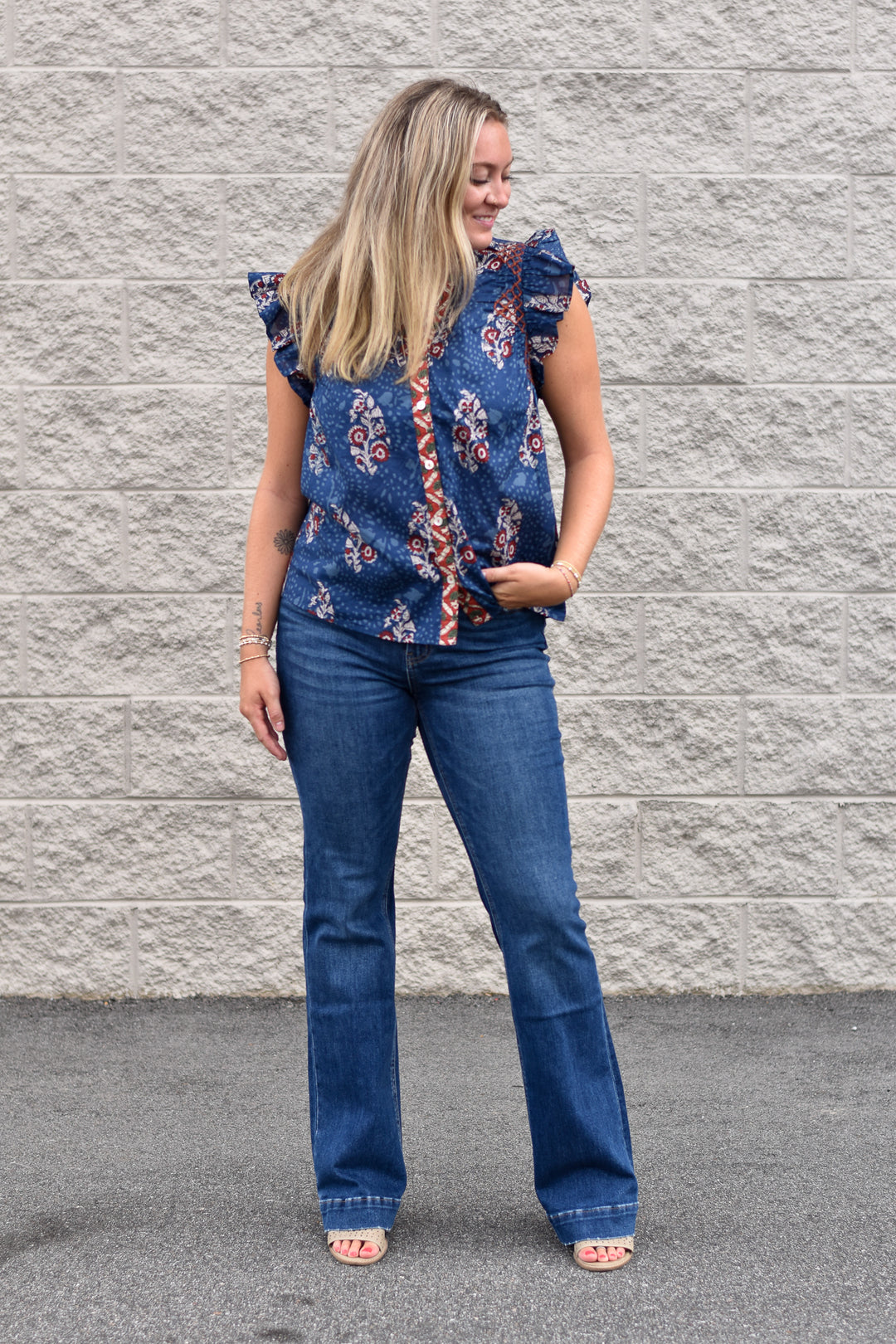 THML Twighlight Bloom Top