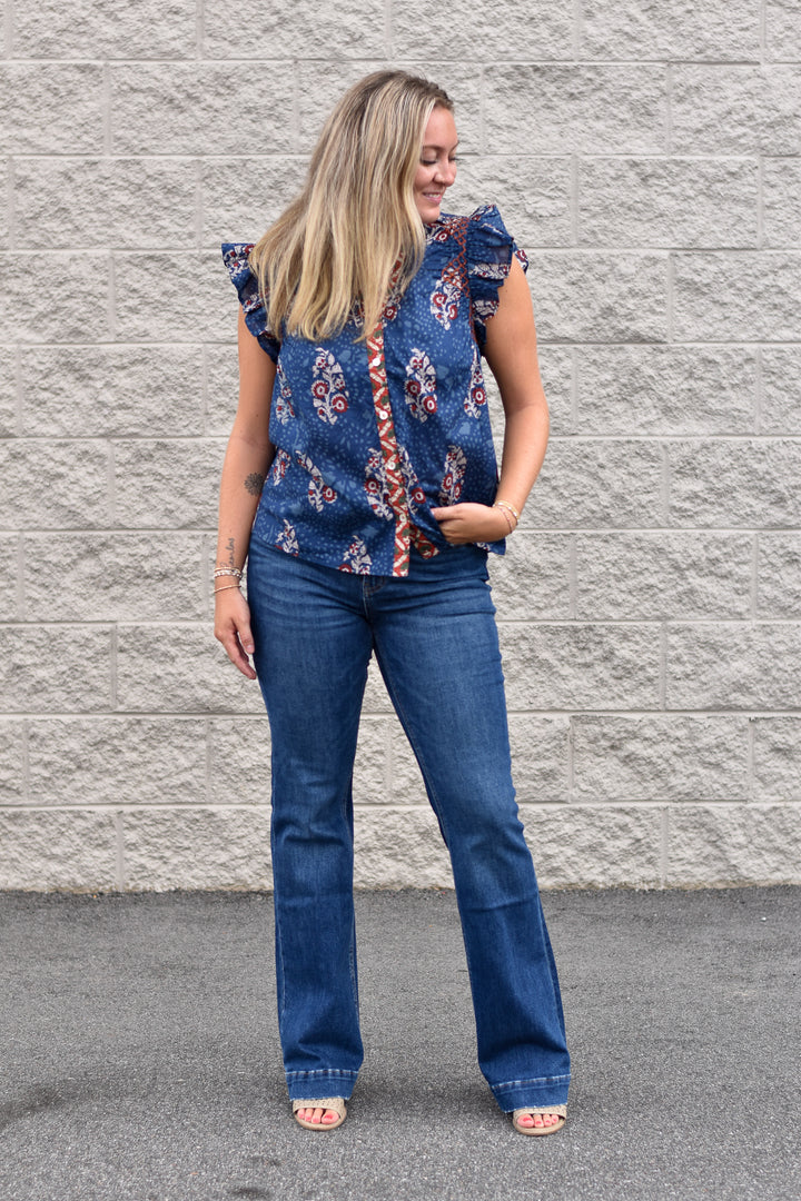 THML Twighlight Bloom Top