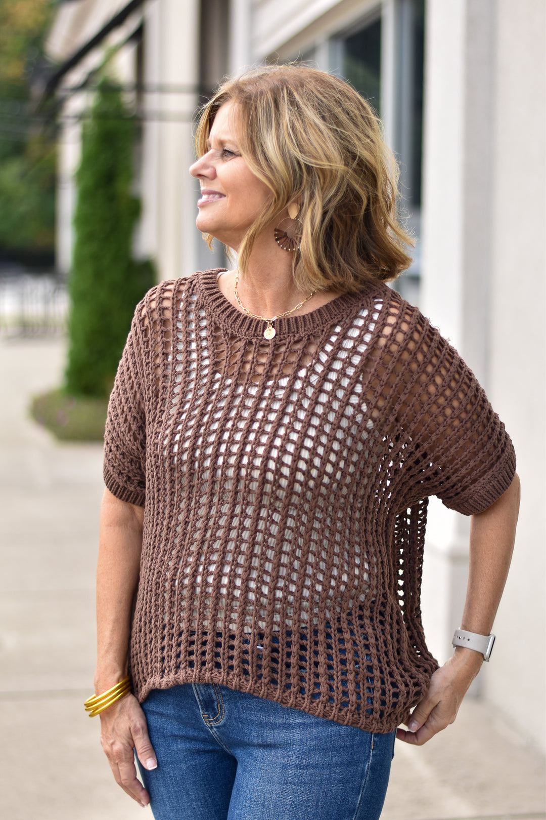 Amber Drift Sweater