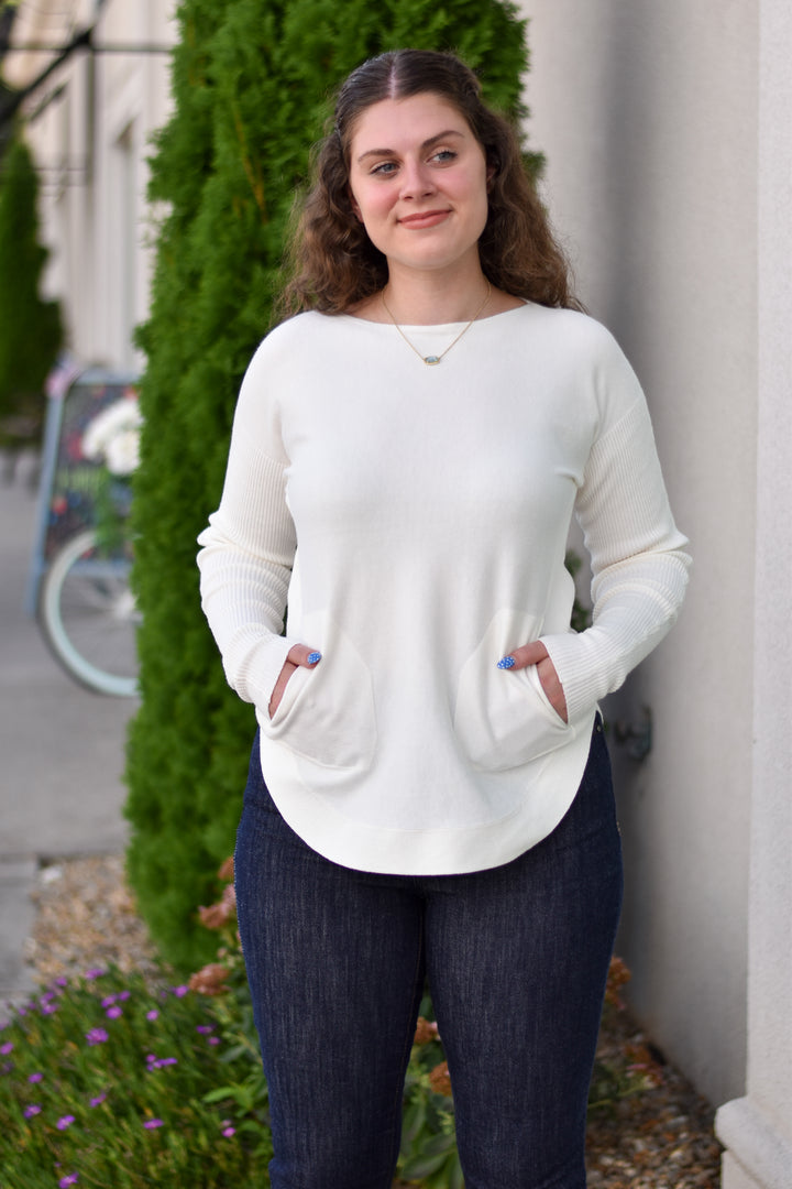 Siena Back Lace Pullover