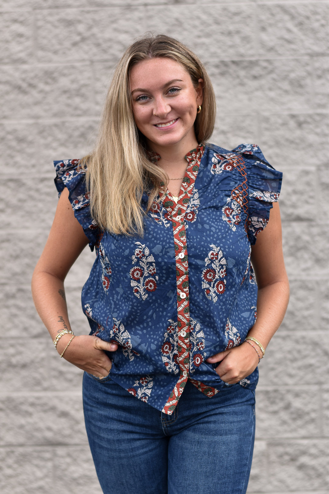 THML Twighlight Bloom Top