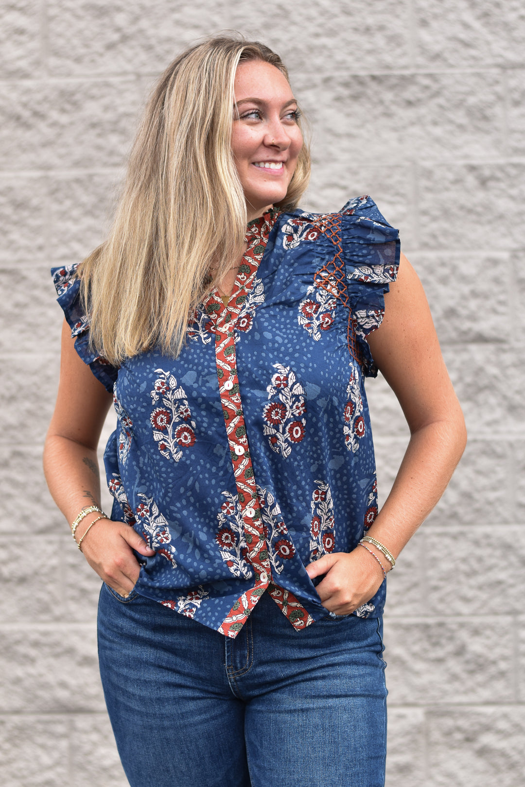 THML Twighlight Bloom Top