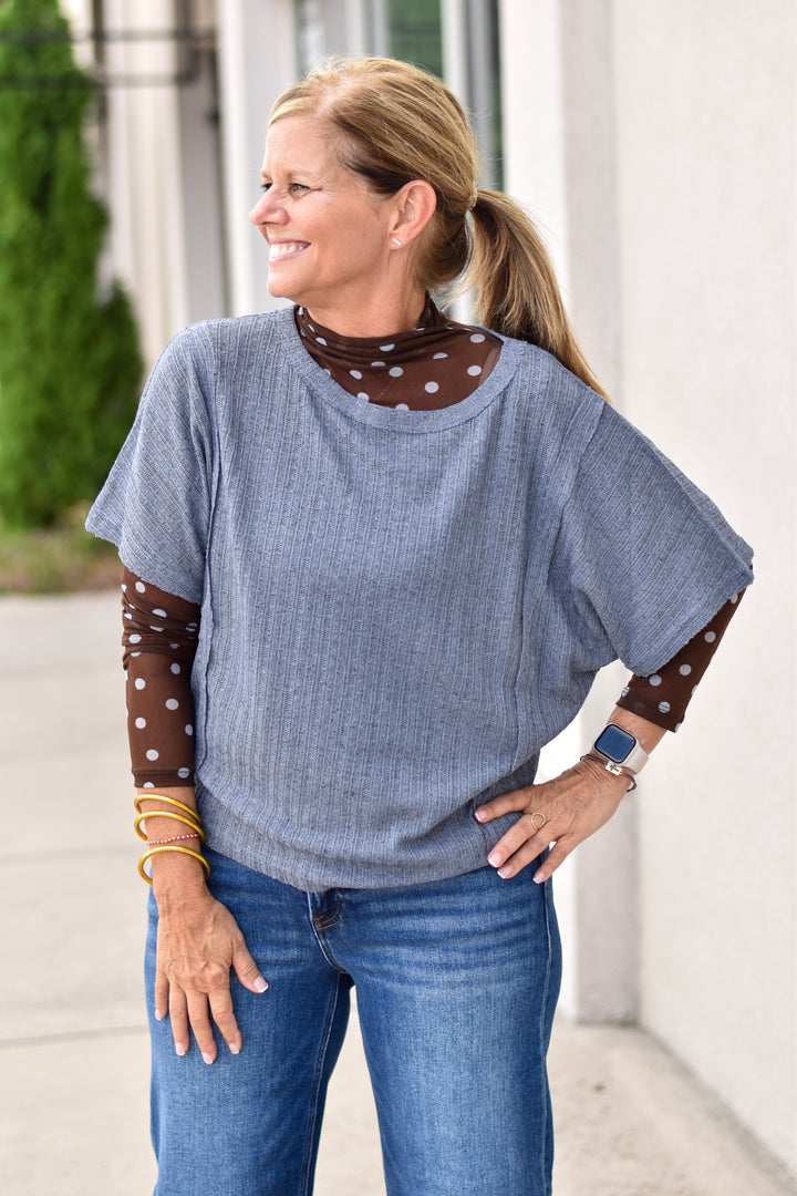 Sheer Luxe Mesh Top