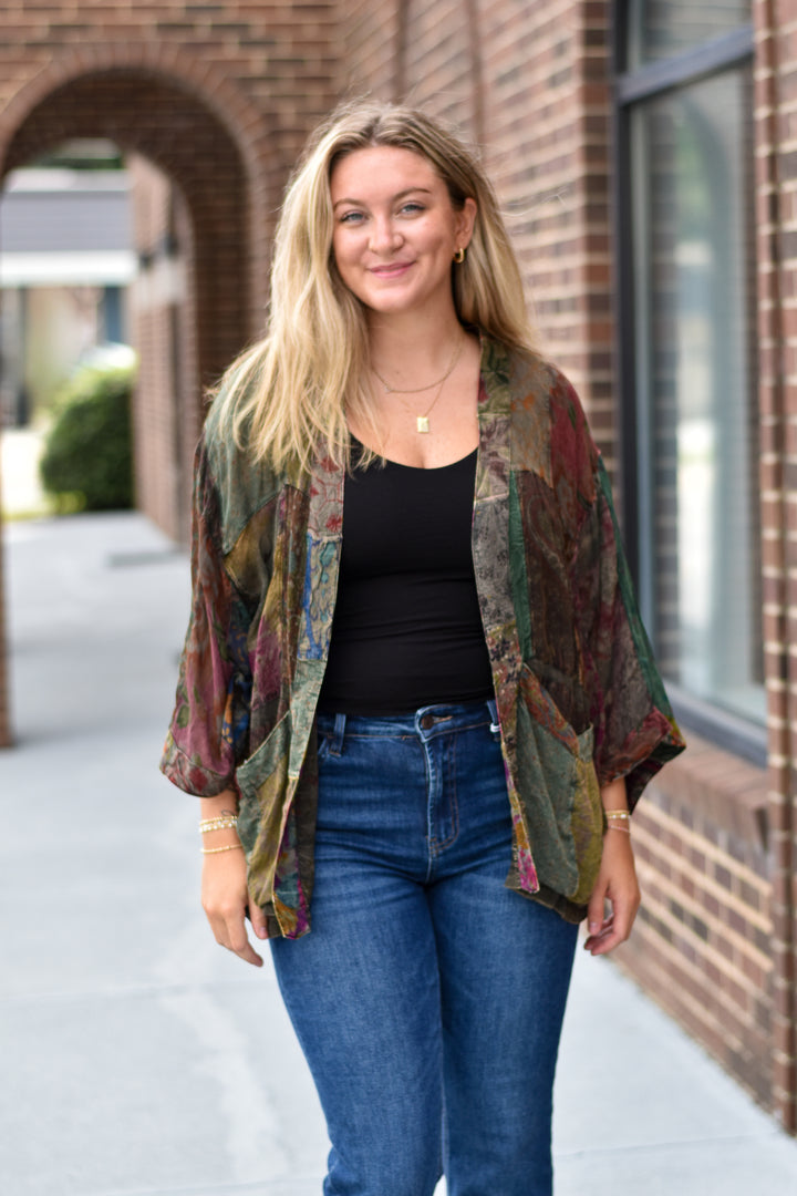 Gypsy Path Patchwork Kimino