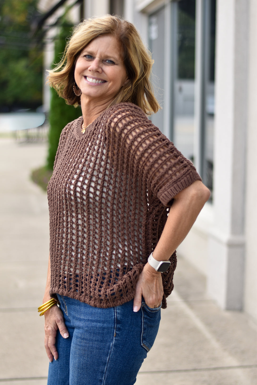 Amber Drift Sweater