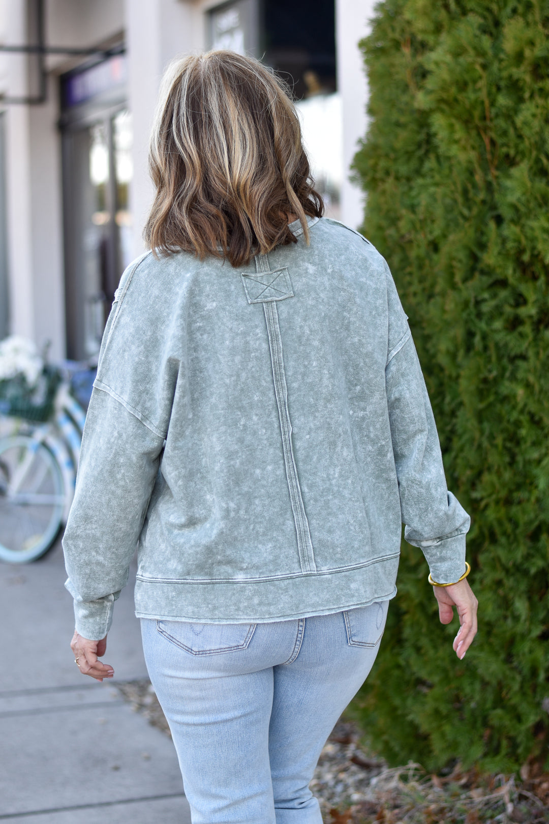 Raw Edge Comfort Top