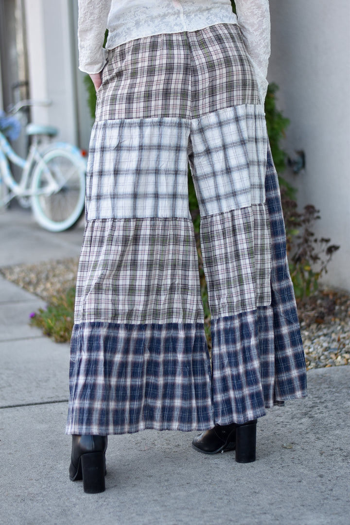 Relaxed Patchwork Pants