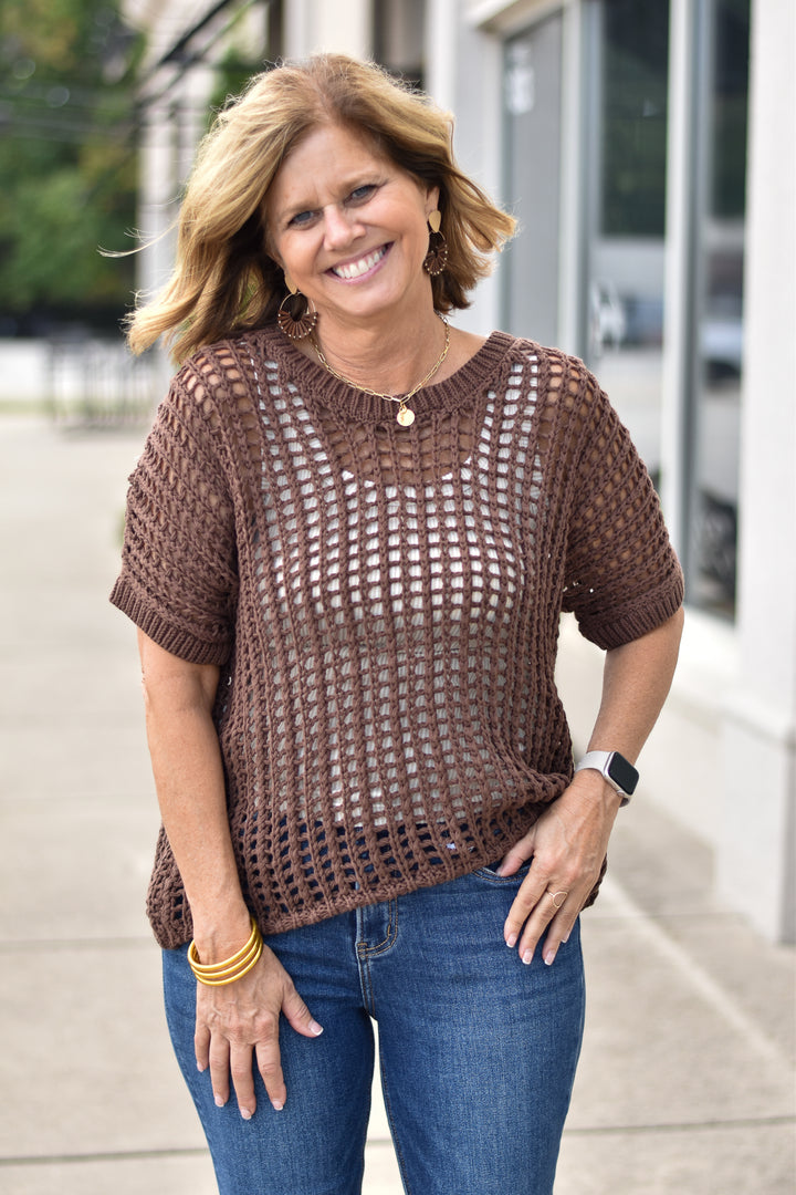 Amber Drift Sweater