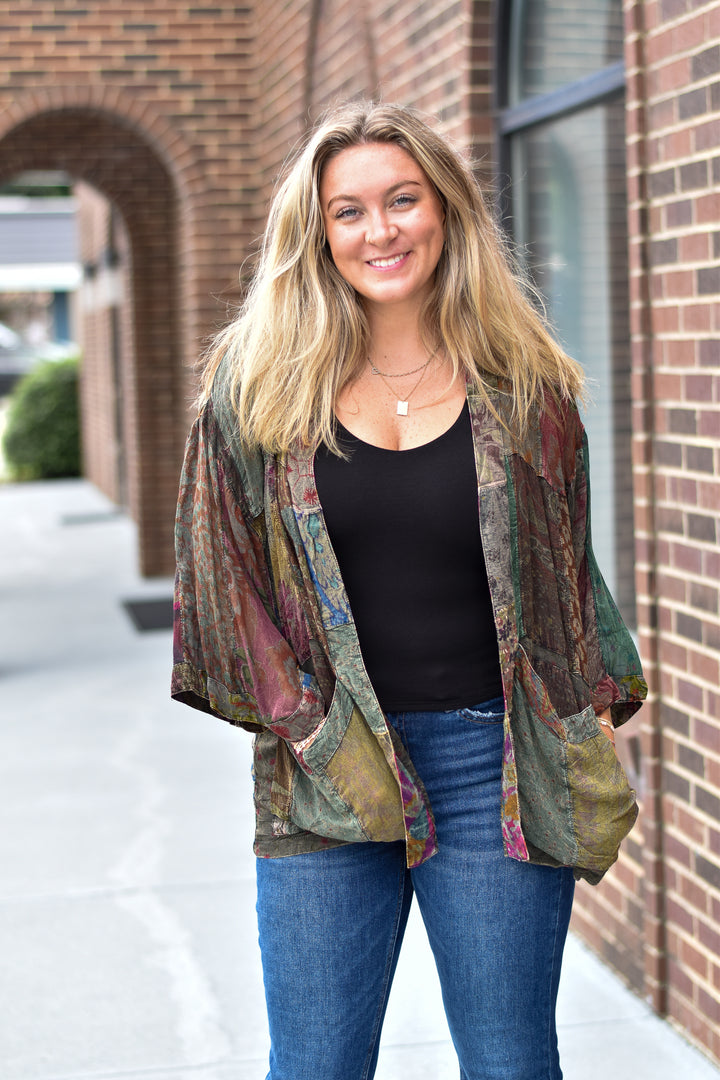 Gypsy Path Patchwork Kimino