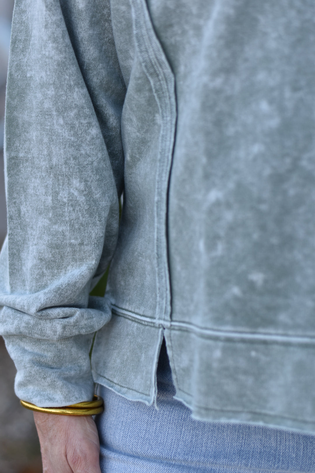 Raw Edge Comfort Top