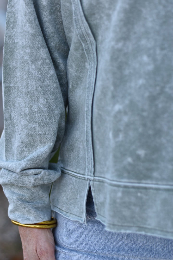 Raw Edge Comfort Top