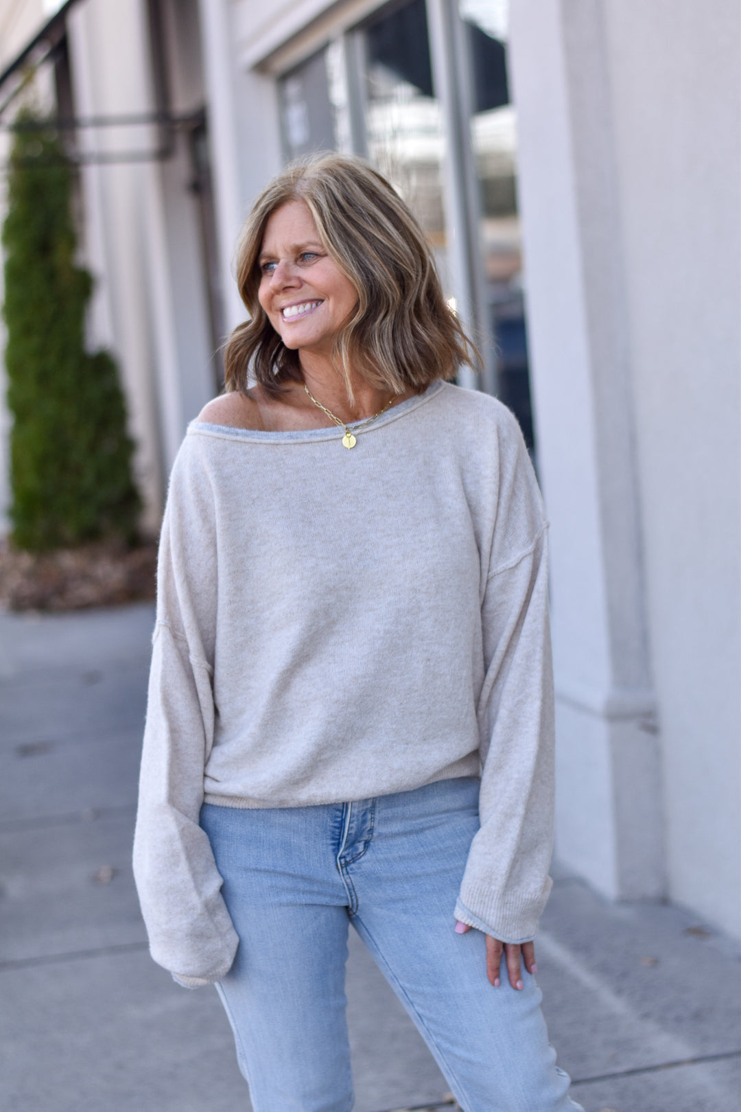 Soft Allure Boatneck Sweater