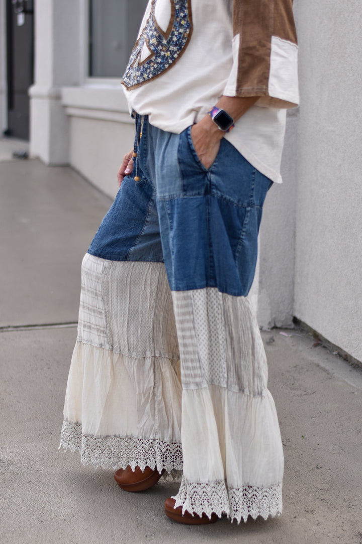 Boho Frill & Flow Pants