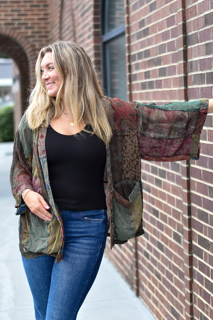 Gypsy Path Patchwork Kimino