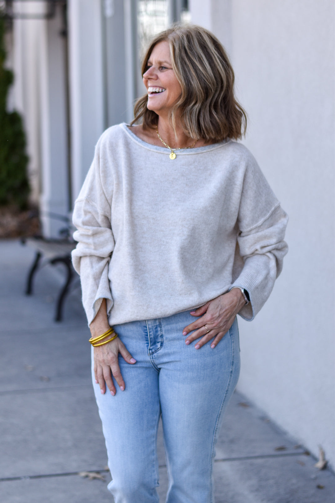 Soft Allure Boatneck Sweater