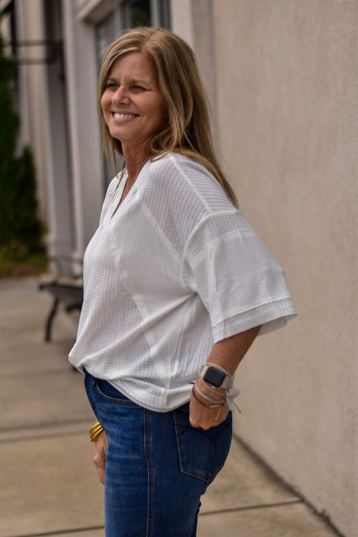 Free By Mixture Thermal Knit Top