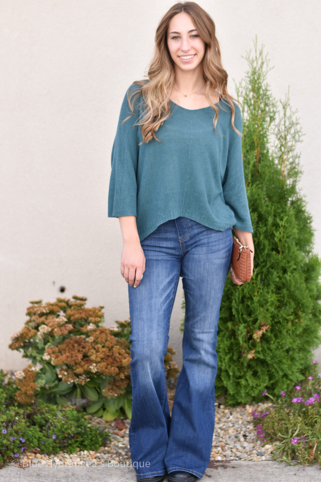 Judy Blue High Pull-On Super Flare Jeans