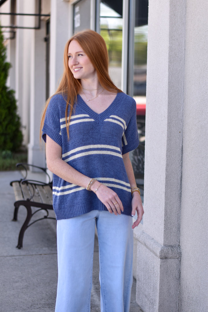 Sail Away Stripe Sweater