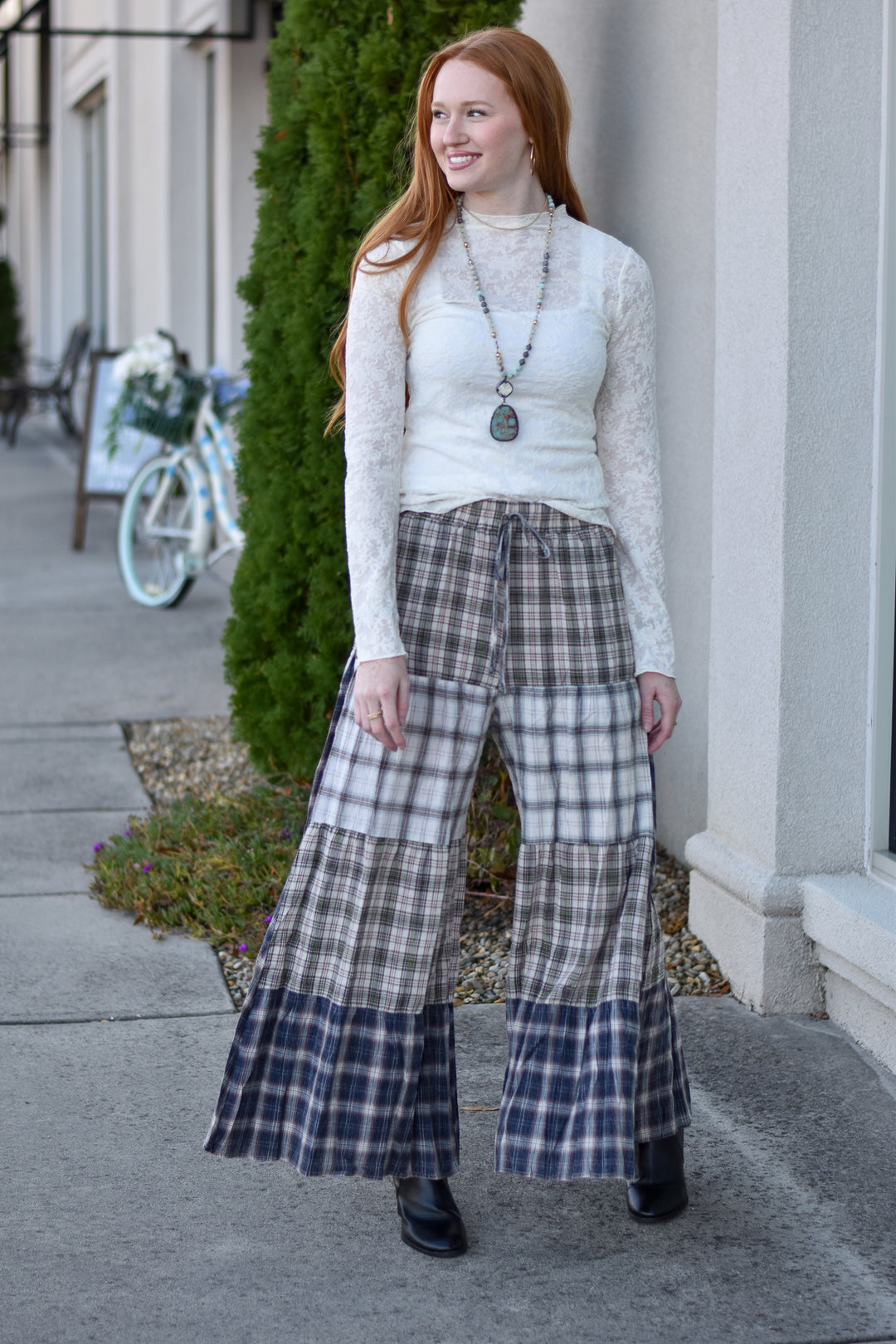 Relaxed Patchwork Pants