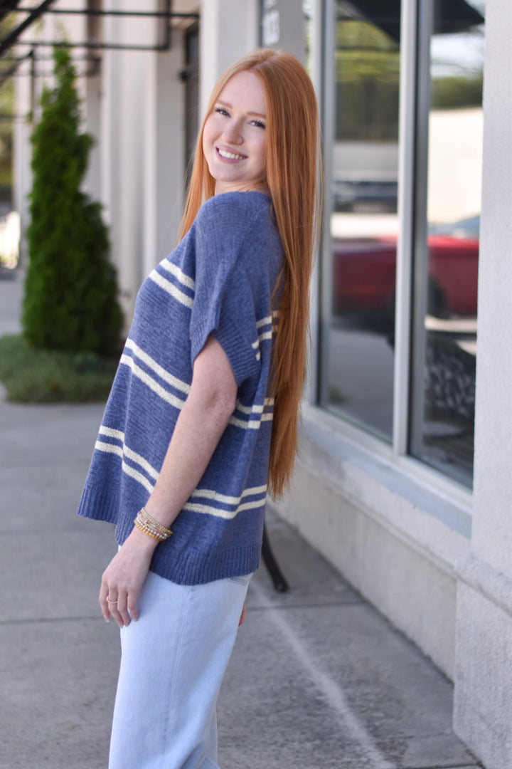 Sail Away Stripe Sweater