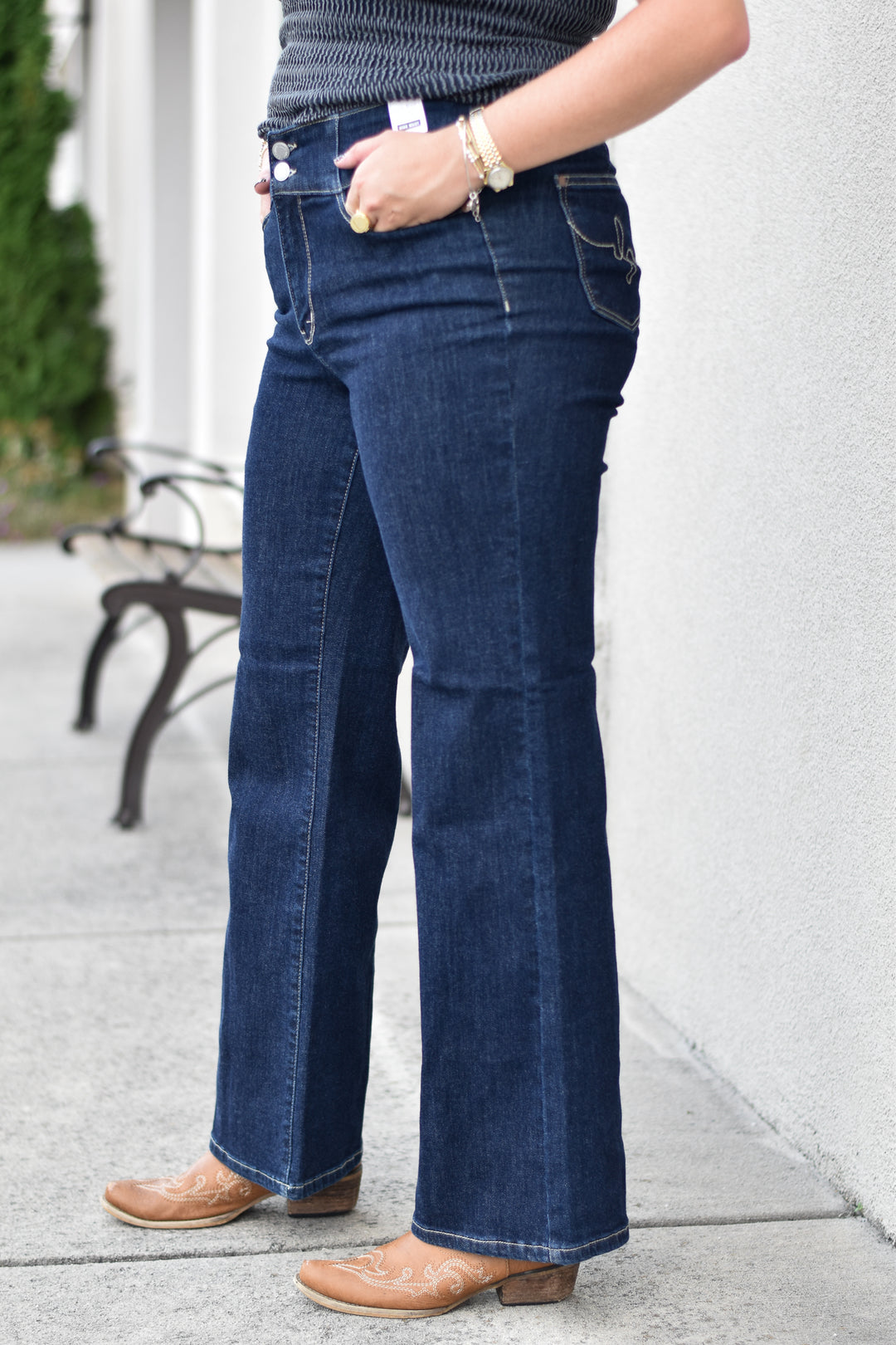 Judy Blue Wide Leg Jeans