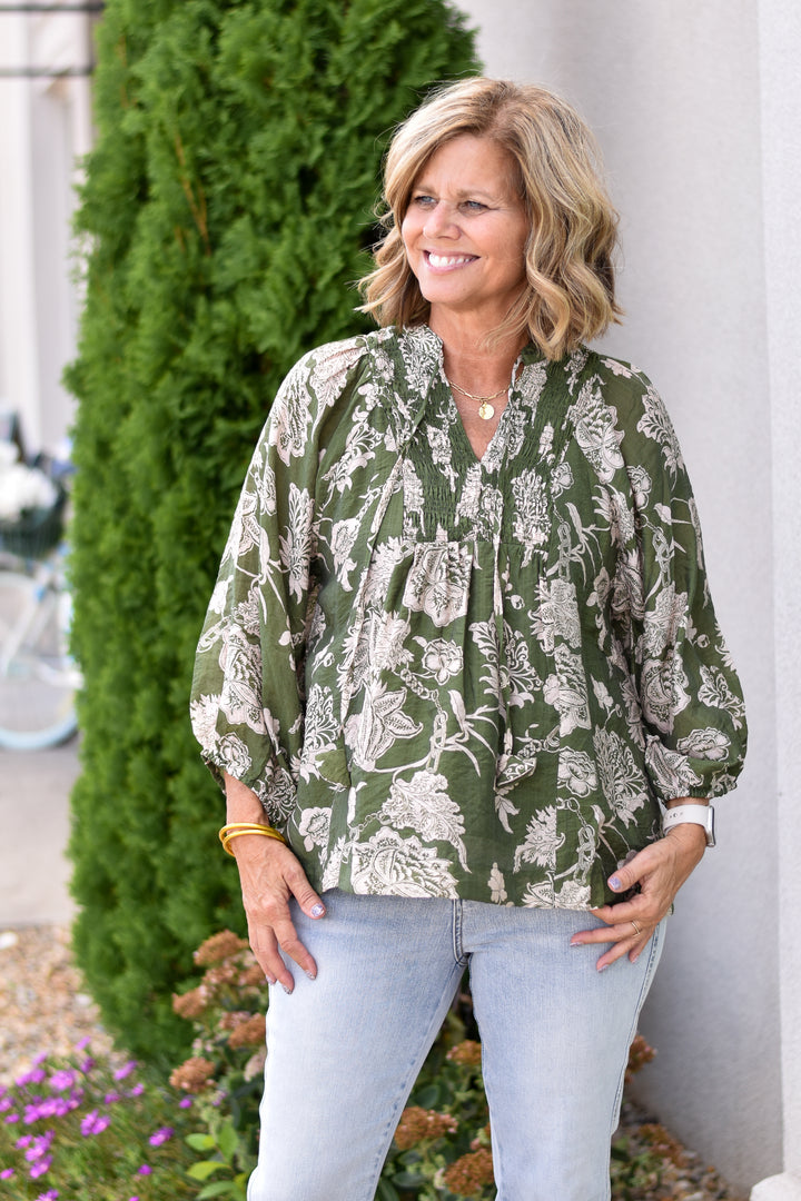 Wanderlust Bloom Top