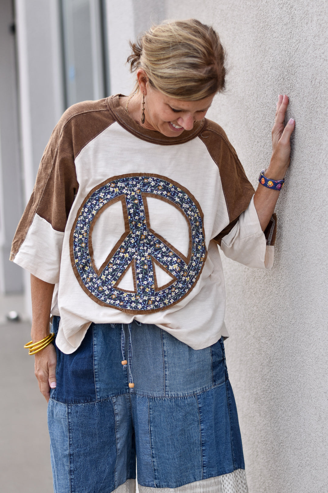 Peace & Petals Top